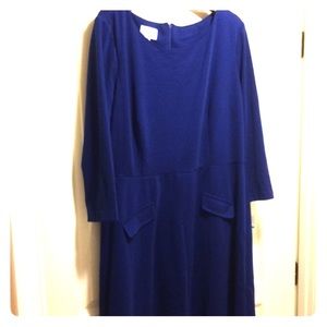 Blue Donna Morgan Dress